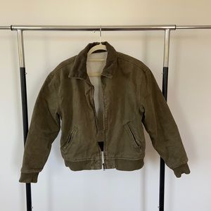 green brandy jacket